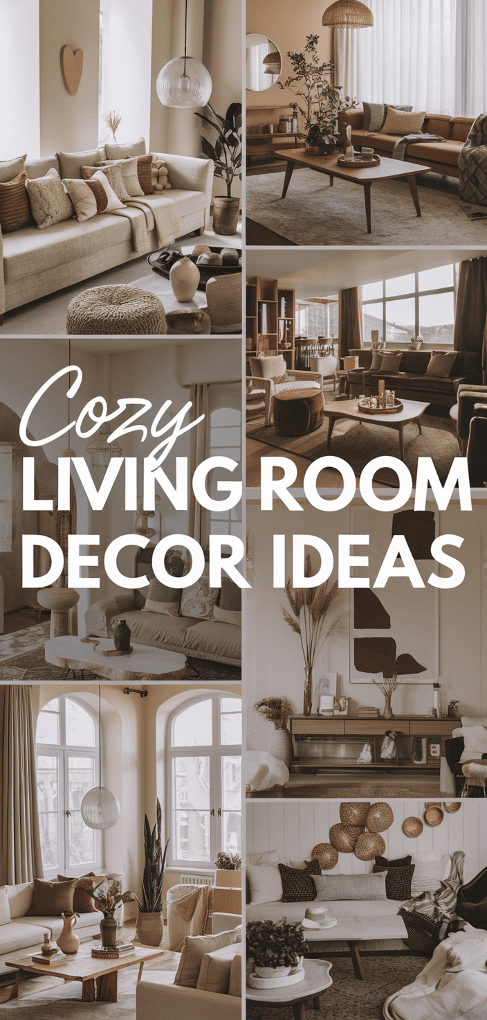24 Cozy Living Room Decor Ideas to Transform Your Space