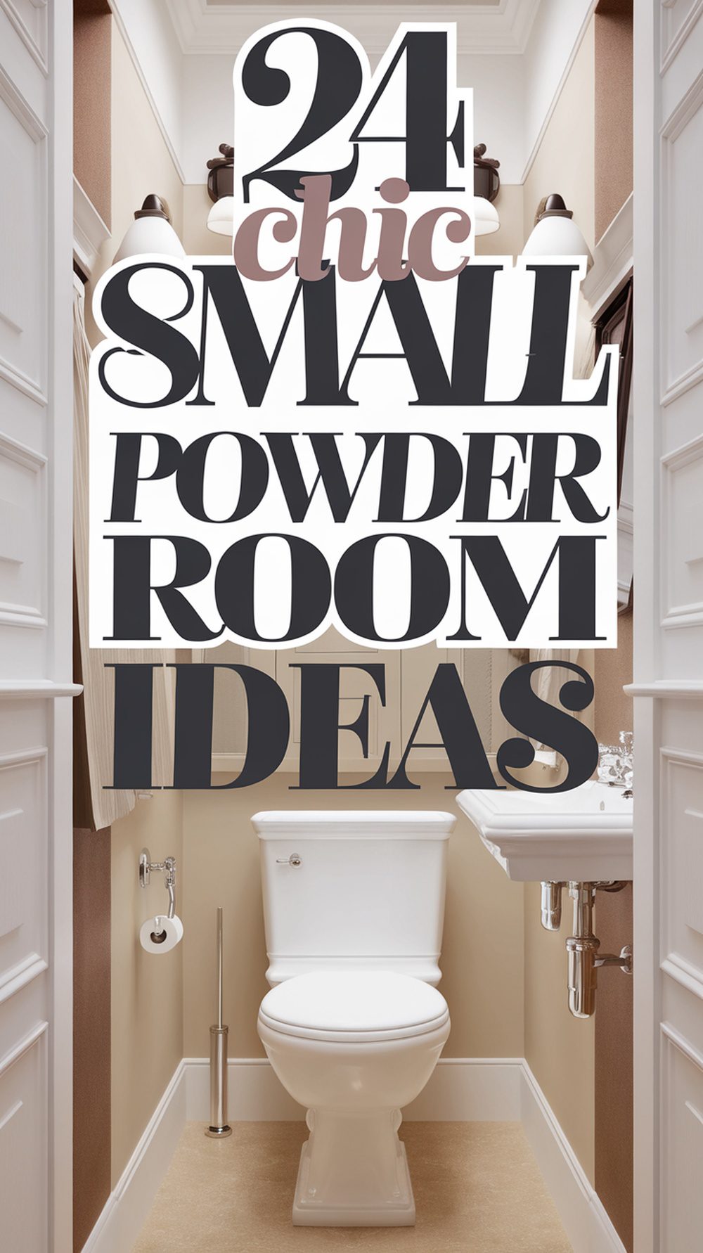 24 Chic Small Powder Room Ideas for a Stylish Upgrade
