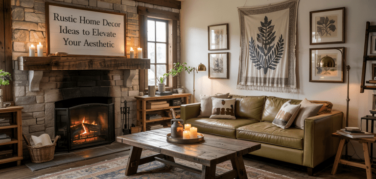 14 Rustic Home Decor Ideas to Elevate Your Aesthetic